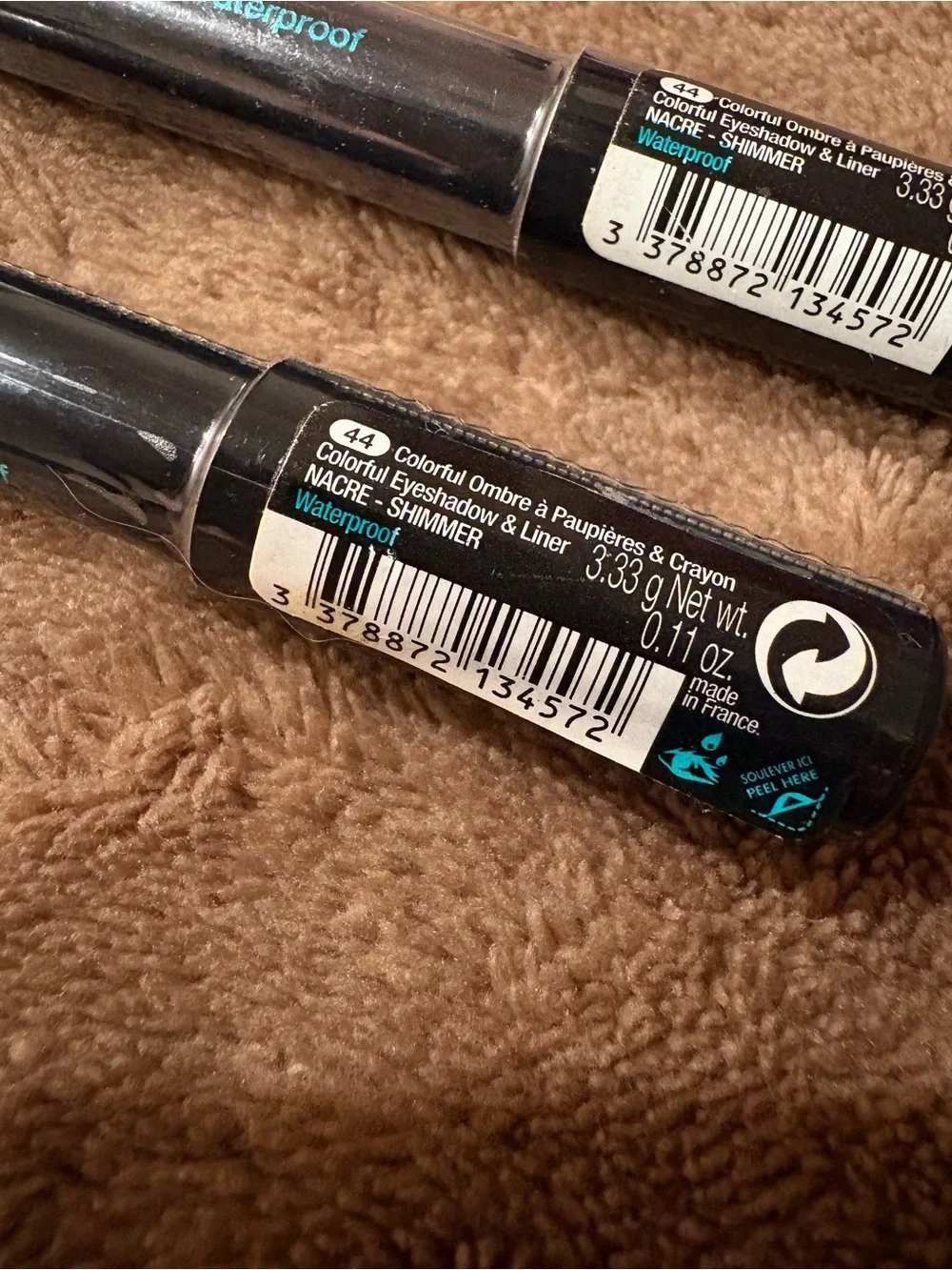 Sephora Colorful Shadow & Liner Crayon - Pink Tip (Set of 2)